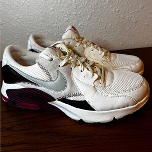 Nike Air Max Excee Womens Sneakers with Burgundy and Mint Accents